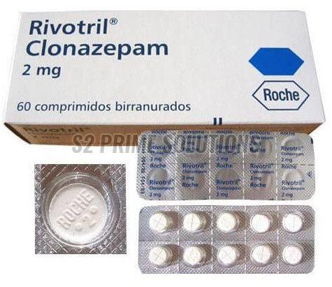2mg Rivotril Clonazepam Tablet