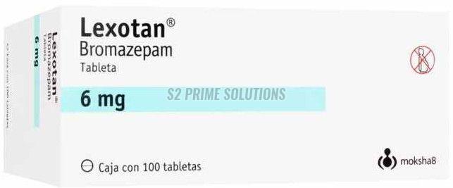 6mg Lexotan Bromazepam Tablet