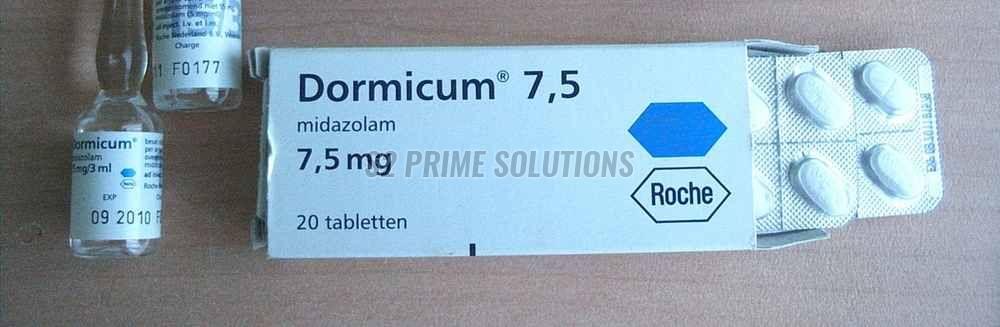 7.5mg Dormicum Midazolam Tablet