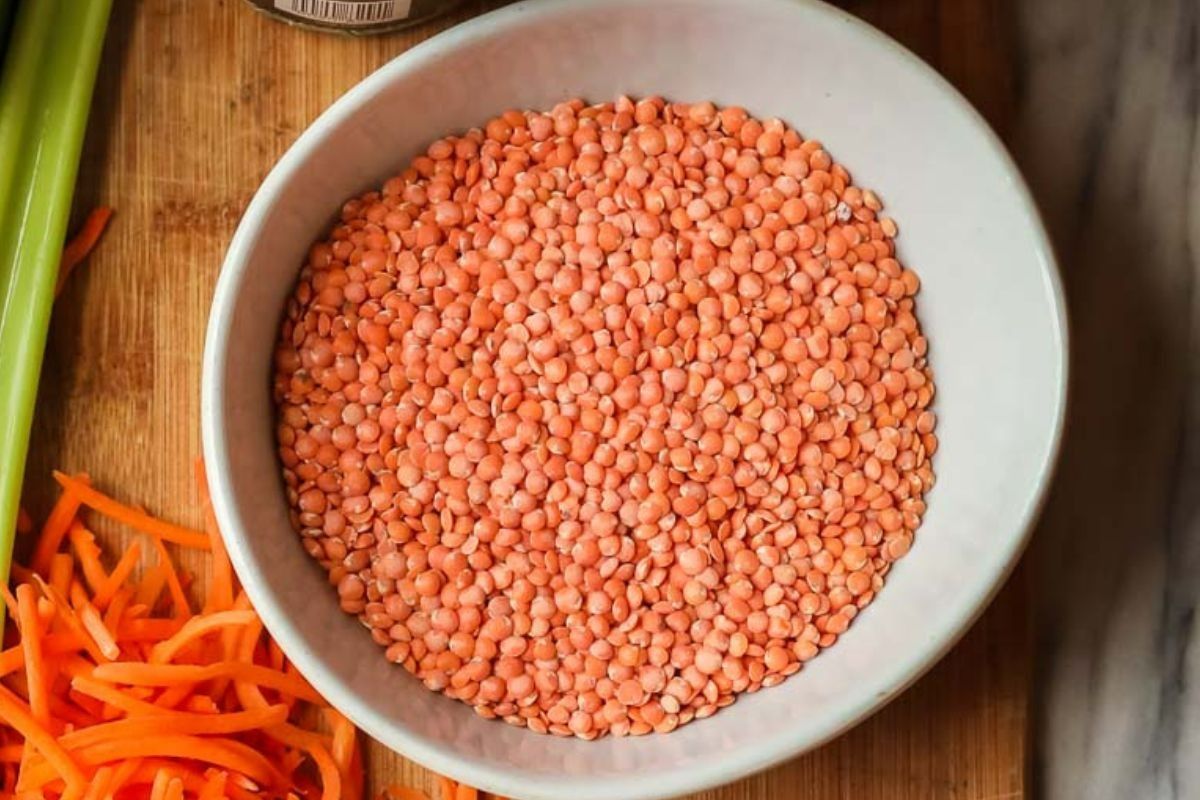 Organic Whole Red Lentil