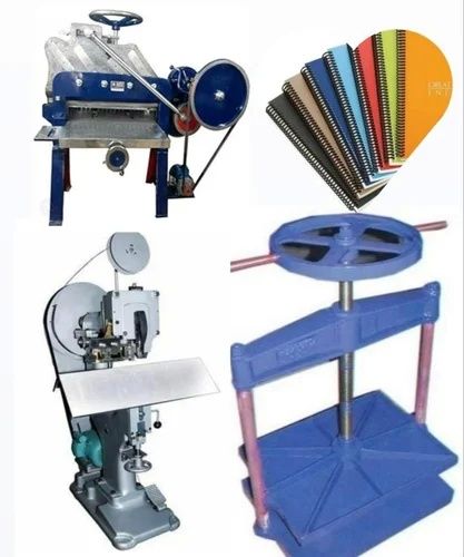 Mild Steel Notebook Making Machine, Voltage : 220V