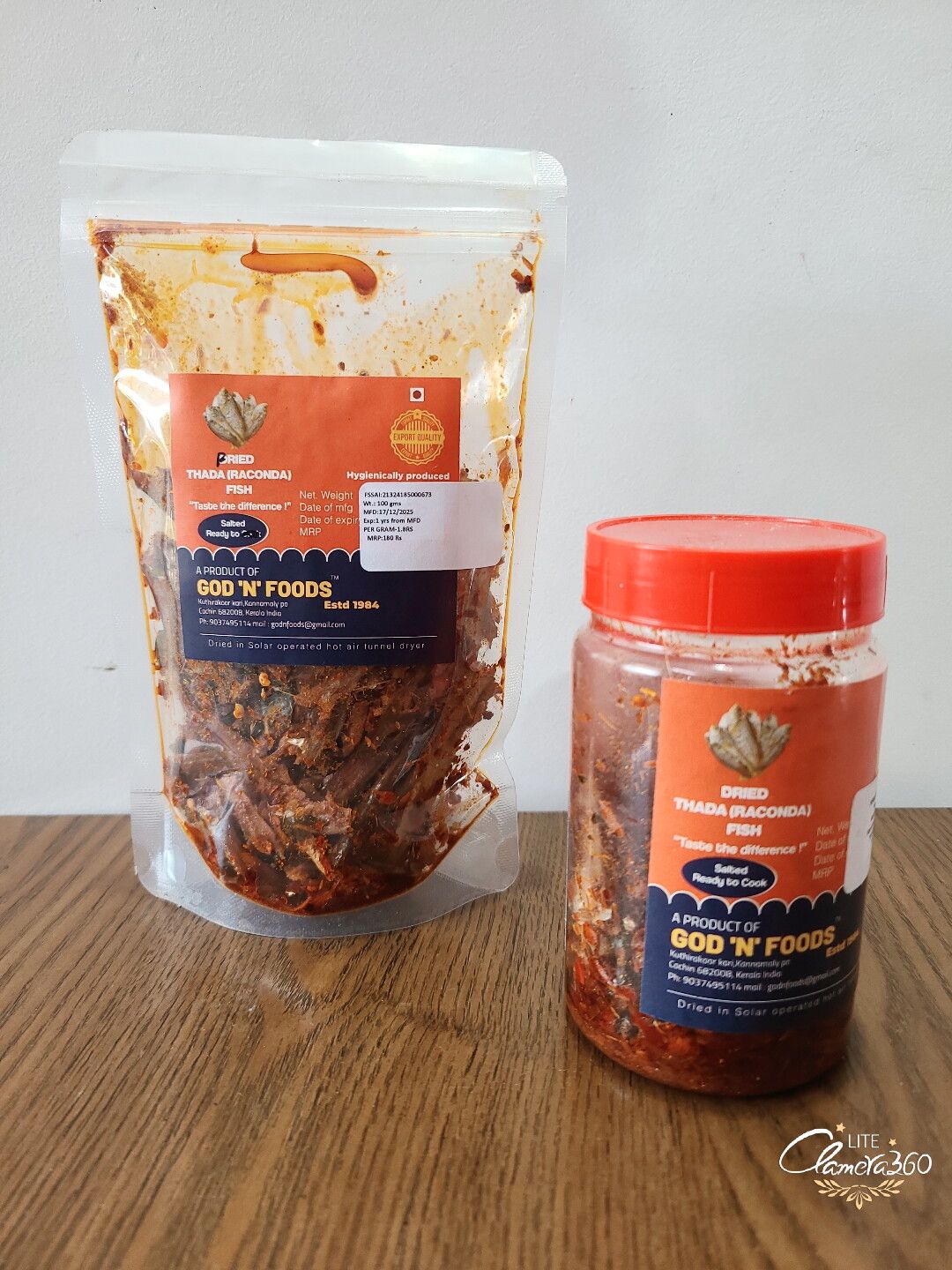 Ready to Eat Roasted Raconda Fish