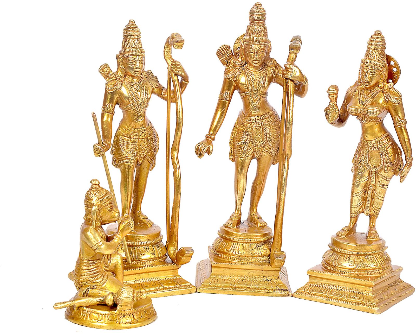 Brass RAM Darbar Statue