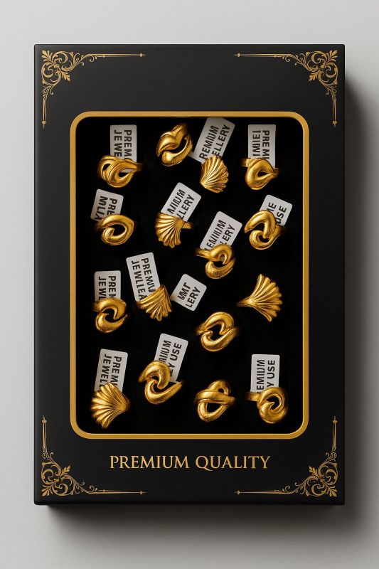 Premium Micro Gold Plated Imitation Ring