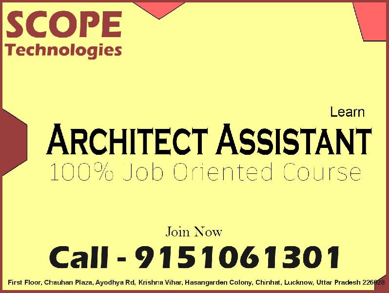 architect assistant classes