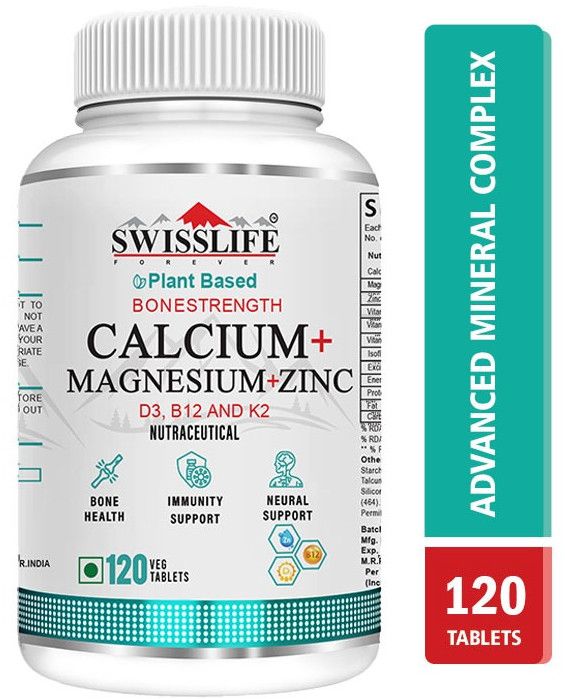 Swisslife Forever Calcium Magnesium Zinc Vitamin Tablets