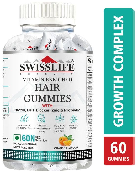 swisslife forever hair vitamin enriched gummies
