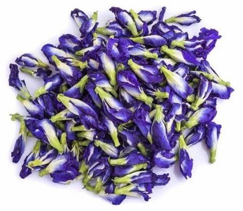 Dried Blue Pea Flowers