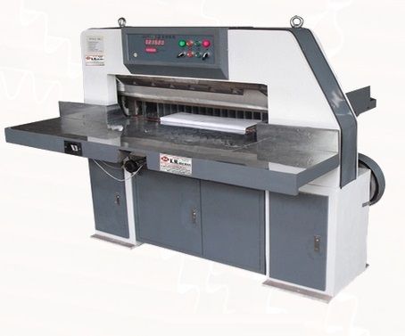 Polished Mild Steel Fully Automatic Paper Cutting Machine for Industrial