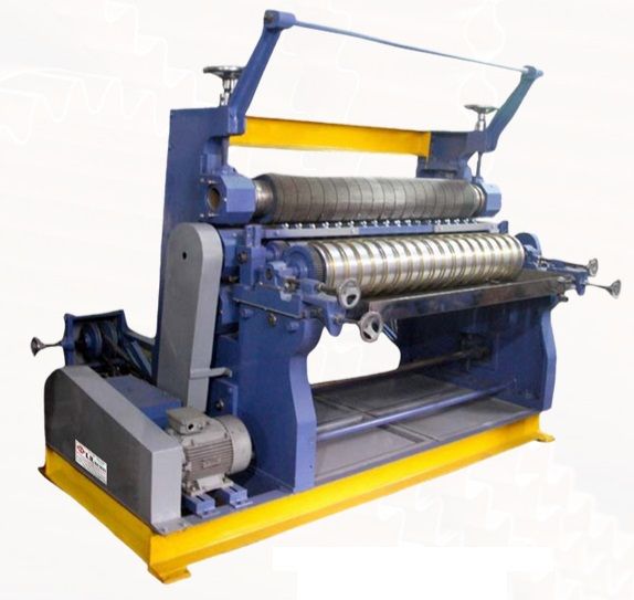 vertical corrugation machine