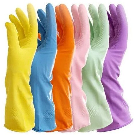 Rubber Household Hand Gloves