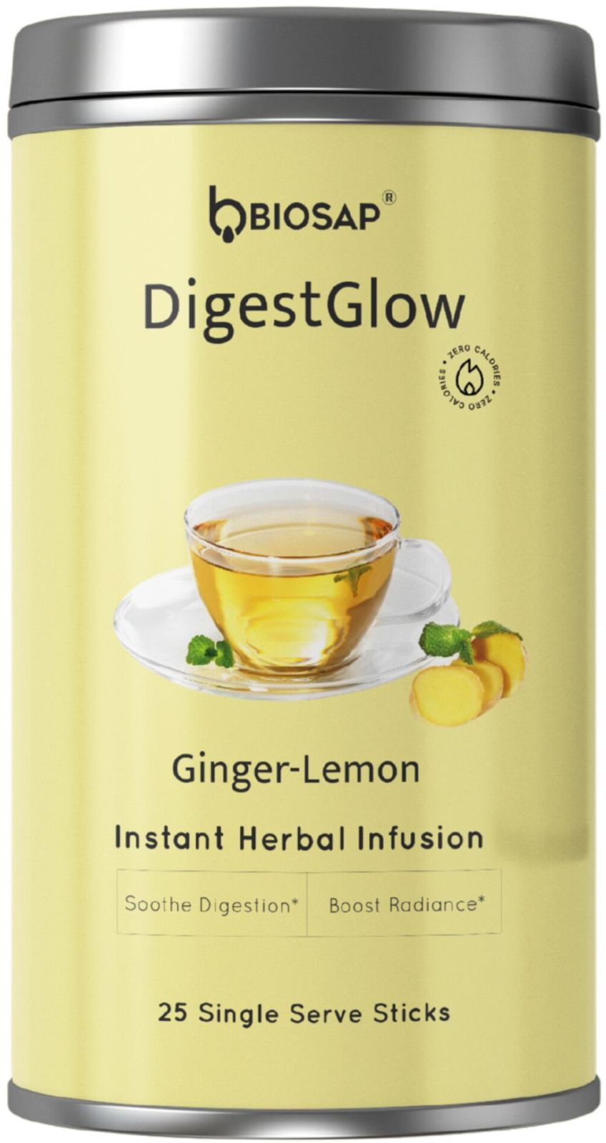 Digest Glow Ginger Lemon Instant Tea