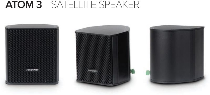 Stonewater Atom 3 Pack Speakers