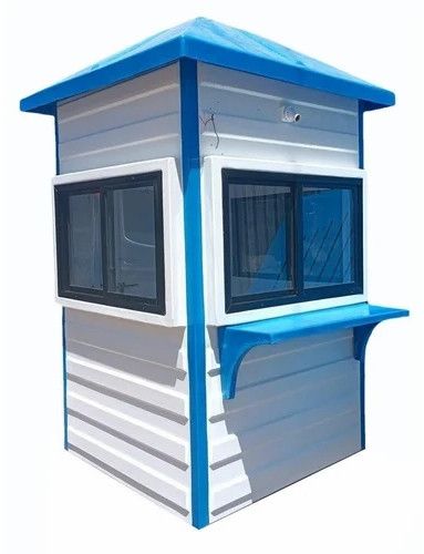 FRP Security Guard Cabin 4x4x8.6 To 8x8x8.6 Feet