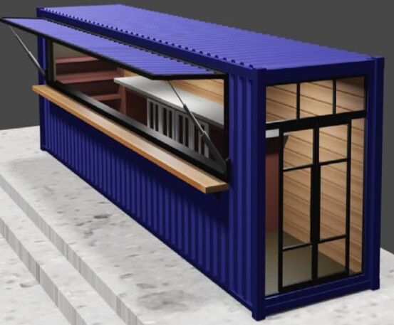 Portable Shop Display Cabin