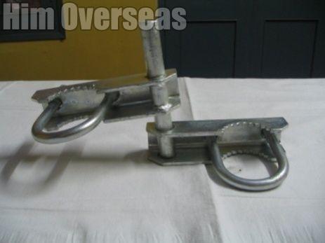 Pressed Steel Industrial Offset Hinge, Color : Grey