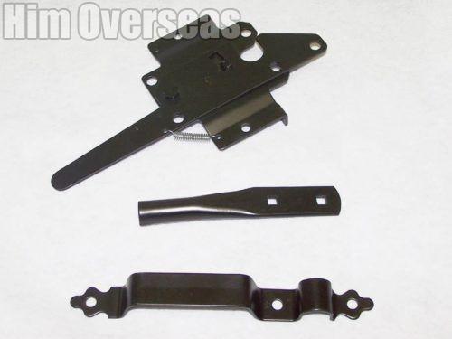 Polished Mild Steel Traditional Post Latch, Color : Black