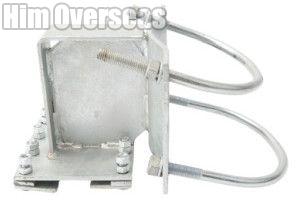 Plain Polished Pressed Steel Overhead Beam Hanger, Color : Grey