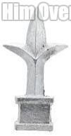 Polished Aluminum Triad Finials, Color : Grey for Decoration Use