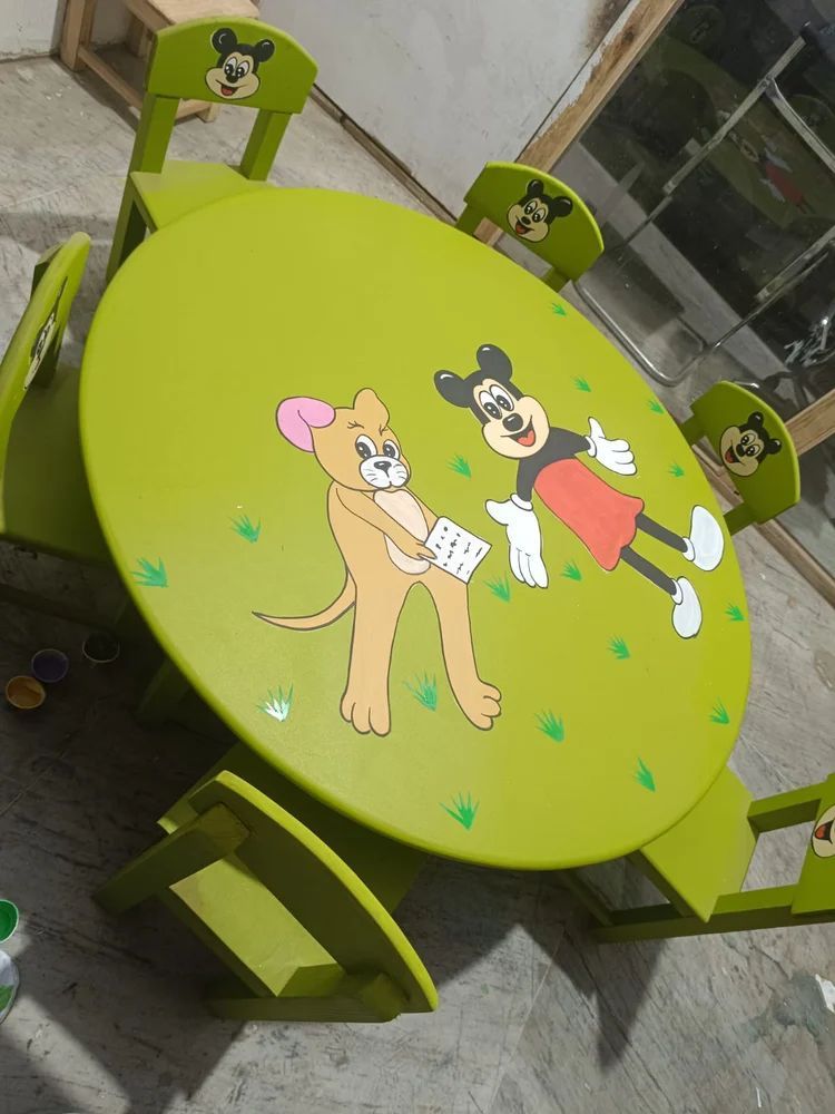 Wooden Play School Activity Table