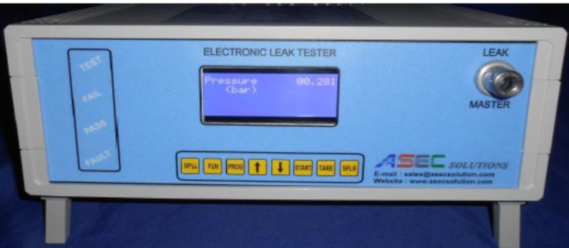 Pressure Decay Leak Testers. Model: ASEC-PDLT
