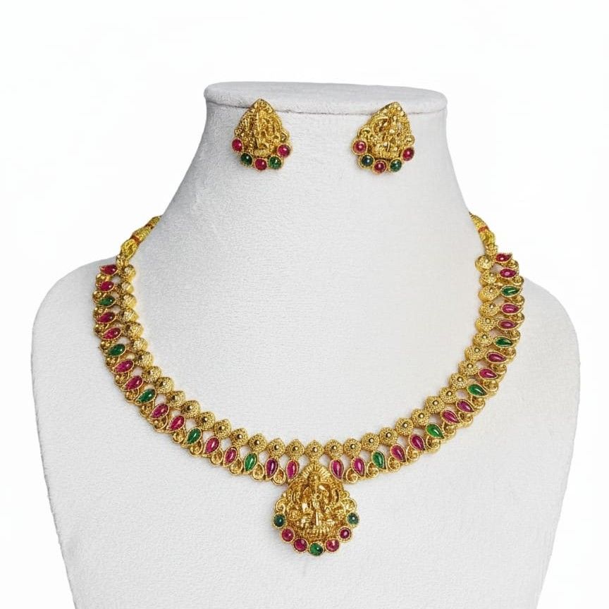 Traditional Temple Jewelry Set