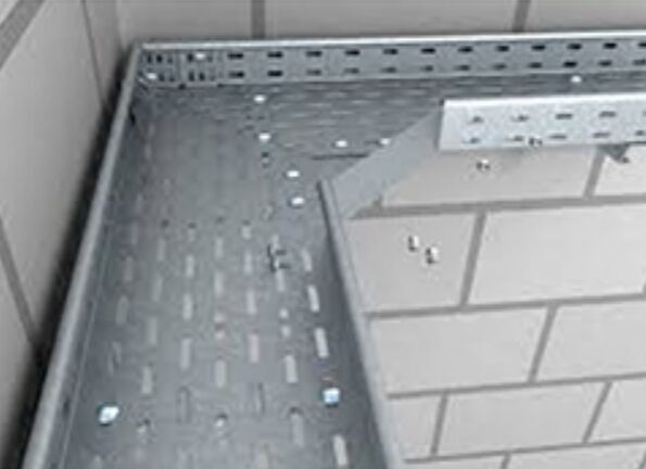 Perforated L Bend Cable Tray