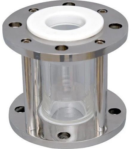 Sight Glass, Shape : Round for Industrial, Chemical Fertilizer Pipe