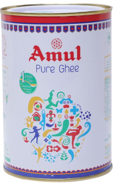 Amul Desi Ghee, Packaging Type : Jar, Tin for Home, Cooking, Worship