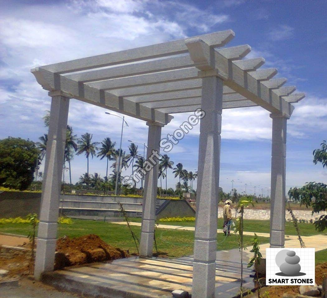 White Granite Pergola
