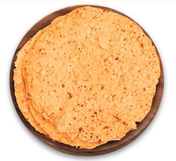Chana Lahsun Papad