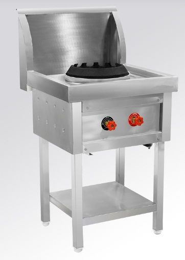 Stainless Steel Single Burner Range Chinese