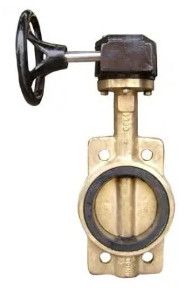 Aluminium Bronze Wafer Butterfly Valve
