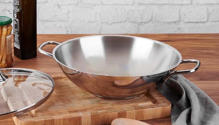 Stainless Steel Wok