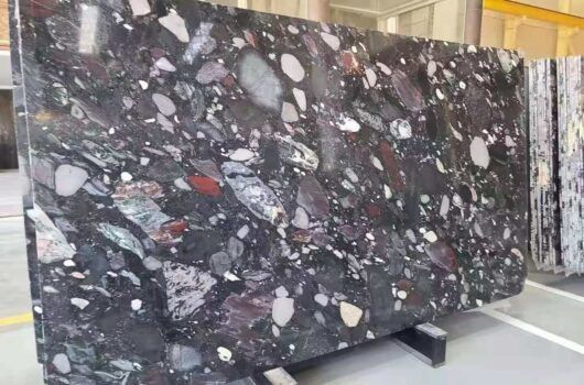 Fossil Black Granite