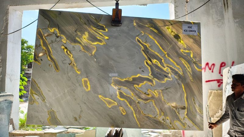 Ice Onyx Exotic Stone