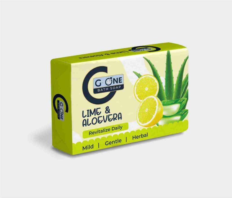 G-One Lime & Aloevera Bath Soap