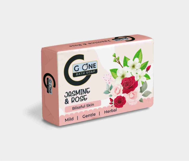 G-ONE Rose & Jasmine Bath Soap