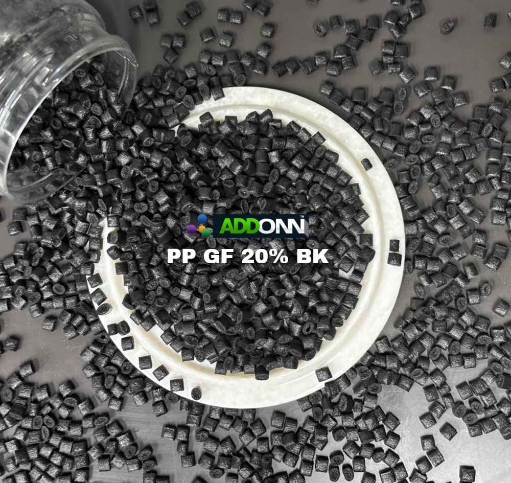 PP GF 20% Bk Plastic Compounds