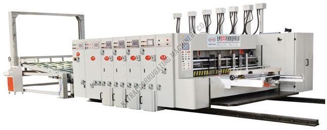 Four Color Flexo Printer Slotter Die Cutter