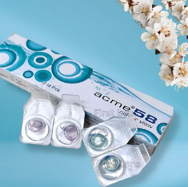 Plain Daily Disposable Contact Lenses, Color : Transparent