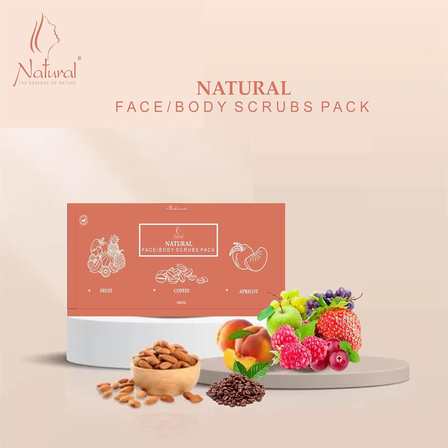 Natural THE Essence of Nature Face & Body Scrubs