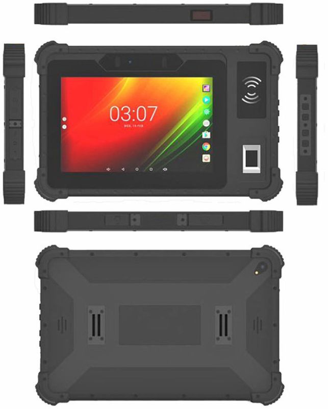 8 Inch Rugged Android NFC Ethernet rj45 rs232 Tablet PC
