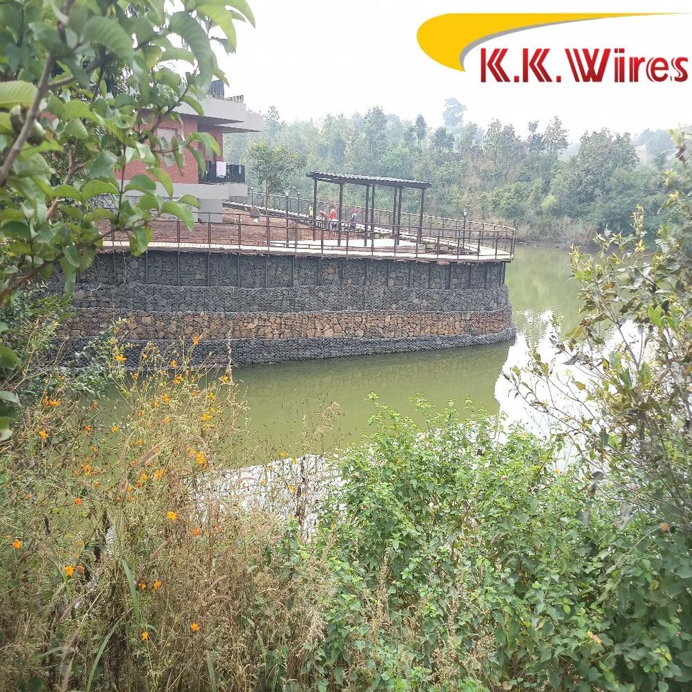 Gabion Dam Side Wall