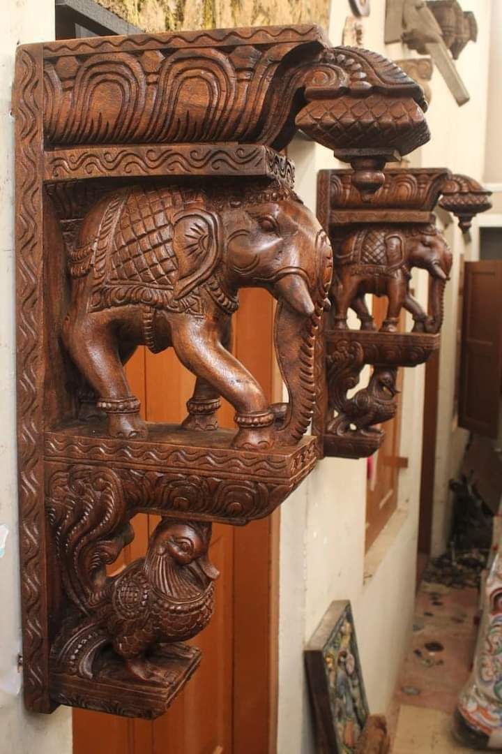 Wooden Door Wall Brackets