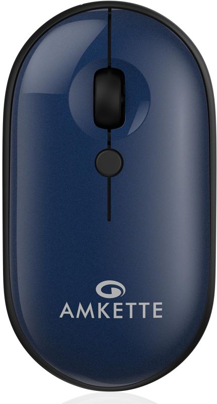 Amkette Hush PRO Byte Slim Optical Mouse with Bluetooth