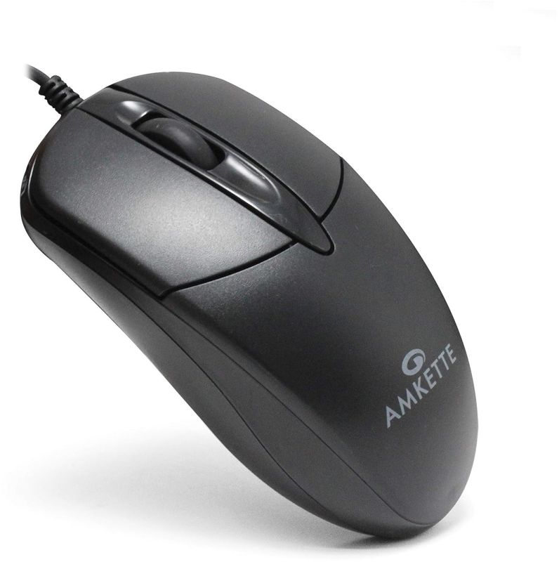 Amkette KP8 Wired USB Mouse