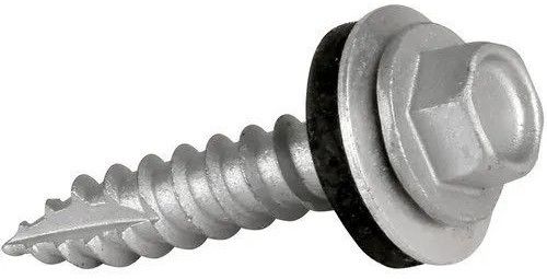 Carbon Steel Self Tapping Screw, Color : Silver