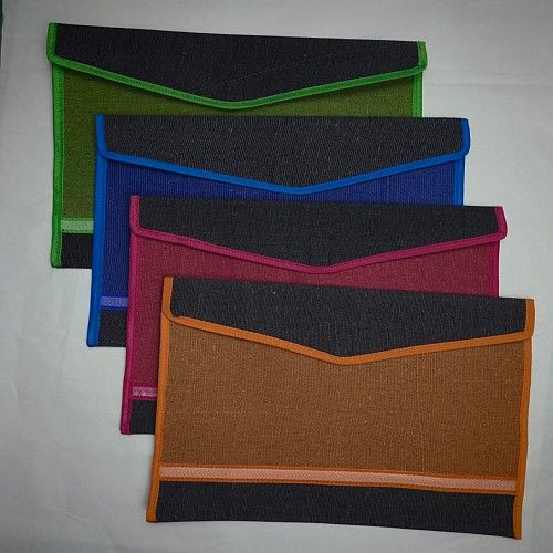 Jute File Folder