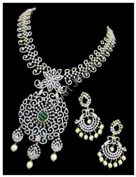 Oxidized Silver Ethnic Necklace Set